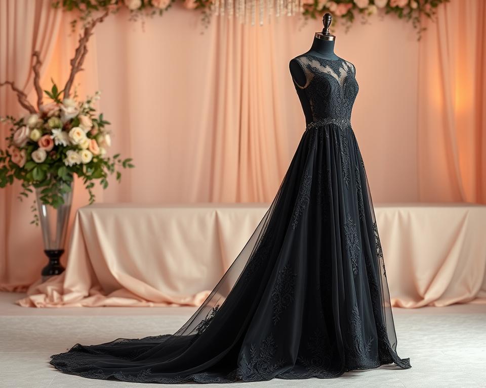 black dress for wedding